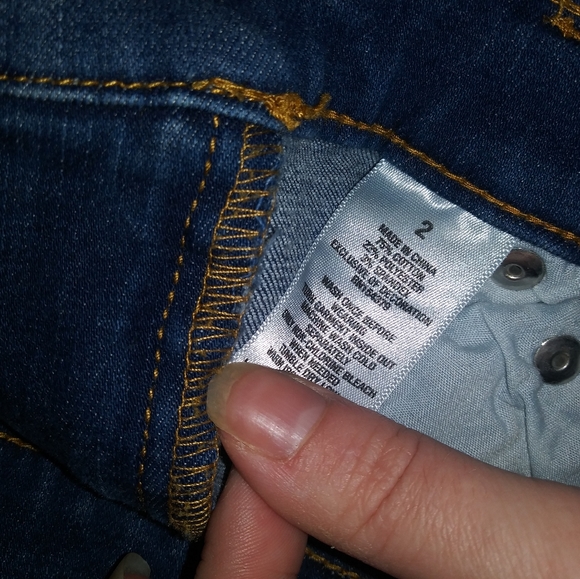 Aeropostale Size 2 Low Rise Skinny Jeans - Picture 3 of 7